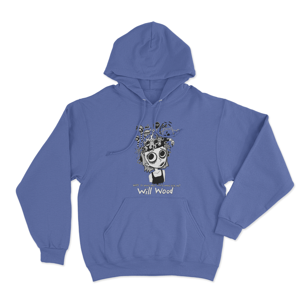 Better Than The Alternative Unisex Hoodie Blue Better Than The Alternative Unisex Hoodie Blue