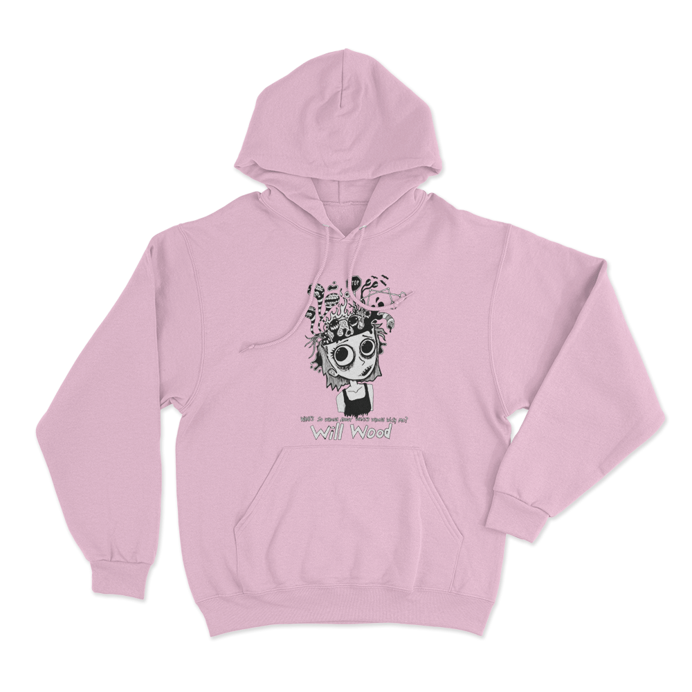 Better Than The Alternative Unisex Hoodie Pink Better Than The Alternative Unisex Hoodie Pink