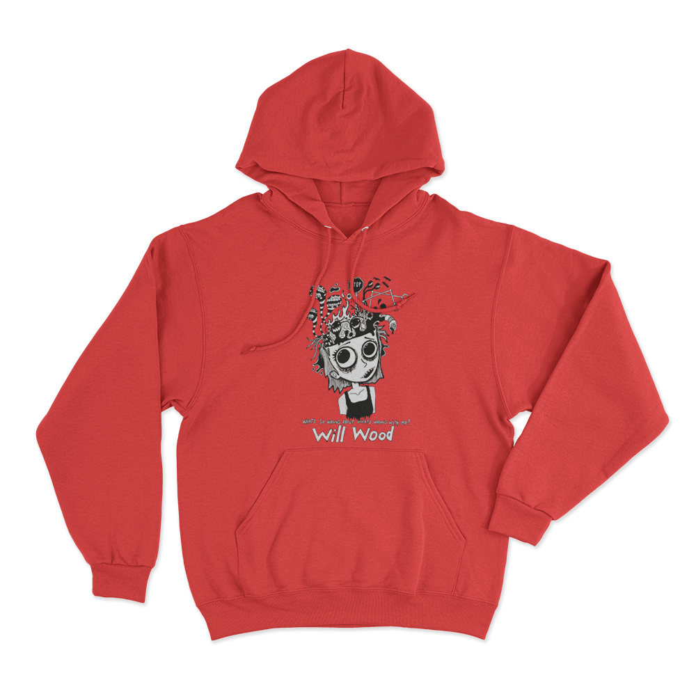 Better Than The Alternative Unisex Hoodie Red Better Than The Alternative Unisex Hoodie Red