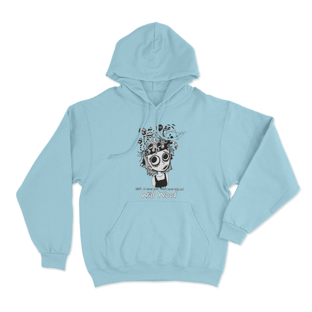 Better Than The Alternative Unisex Hoodie Sky Blue Better Than The Alternative Unisex Hoodie Sky Blue