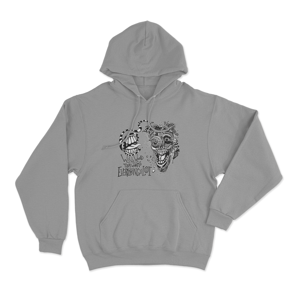 Everything Is A Lot Album Unisex Hoodie Grey Everything Is A Lot Album Unisex Hoodie Grey