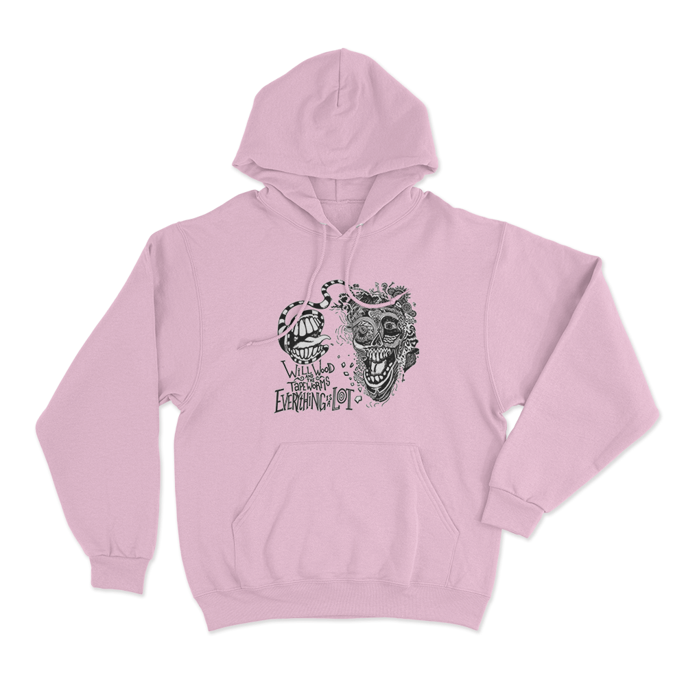 Everything Is A Lot Album Unisex Hoodie Pink Everything Is A Lot Album Unisex Hoodie Pink