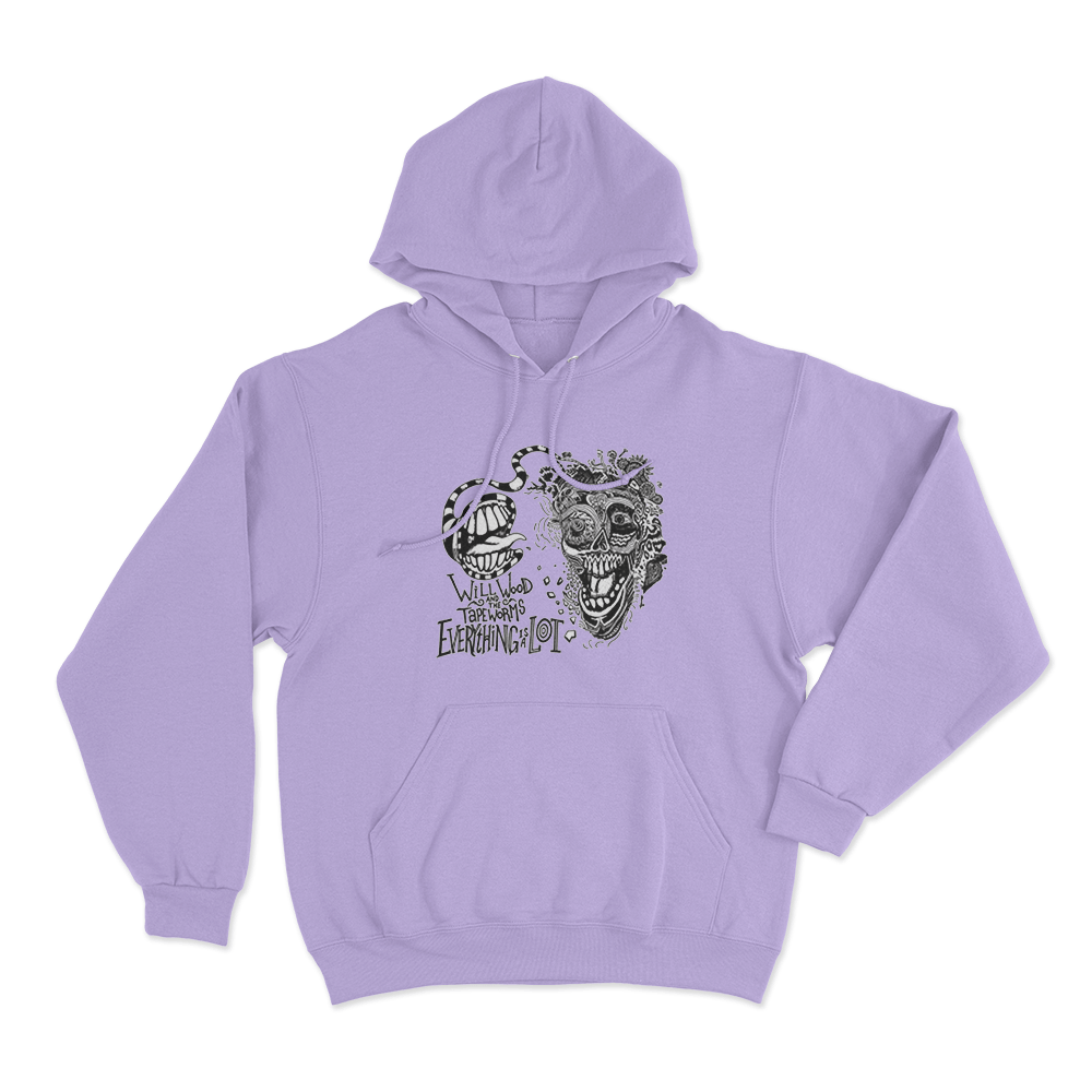 Everything Is A Lot Album Unisex Hoodie Purple Everything Is A Lot Album Unisex Hoodie Purple