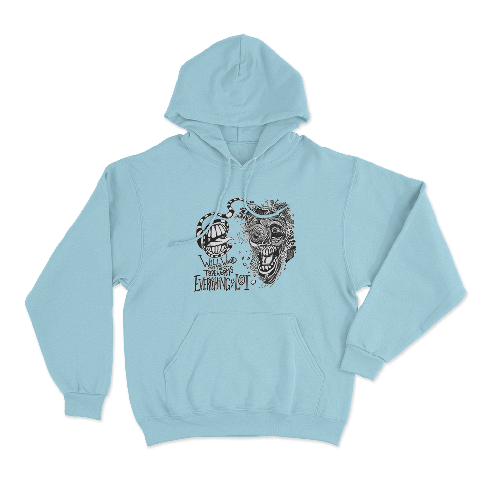 Everything Is A Lot Album Unisex Hoodie Sky Blue Everything Is A Lot Album Unisex Hoodie Sky Blue
