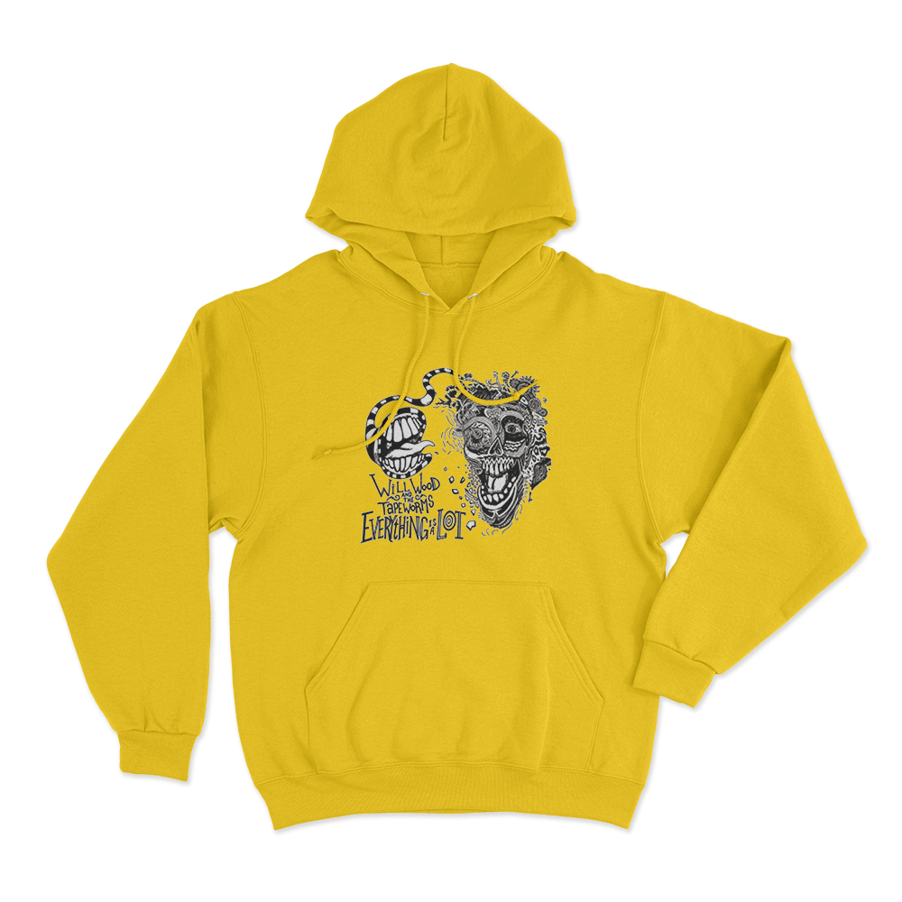 Everything Is A Lot Album Unisex Hoodie Yellow Everything Is A Lot Album Unisex Hoodie Yellow