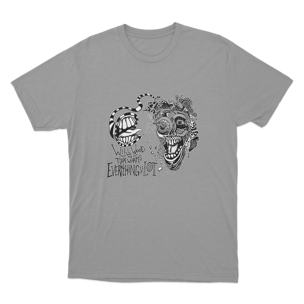 Everything Is A Lot Album Unisex T Shirt Grey Everything Is A Lot Album Unisex T Shirt Grey