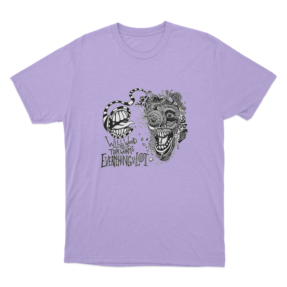 Everything Is A Lot Album Unisex T Shirt Purple Everything Is A Lot Album Unisex T Shirt Purple