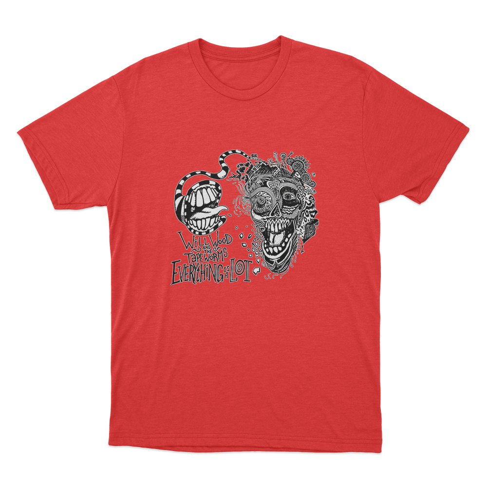 Everything Is A Lot Album Unisex T Shirt Red Everything Is A Lot Album Unisex T Shirt Red
