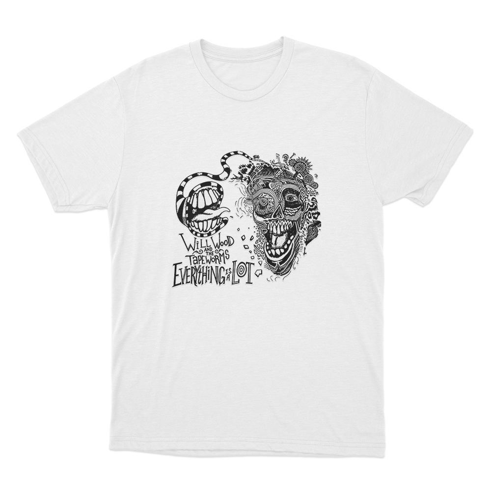 Everything Is A Lot Album Unisex T Shirt White Everything Is A Lot Album Unisex T Shirt White