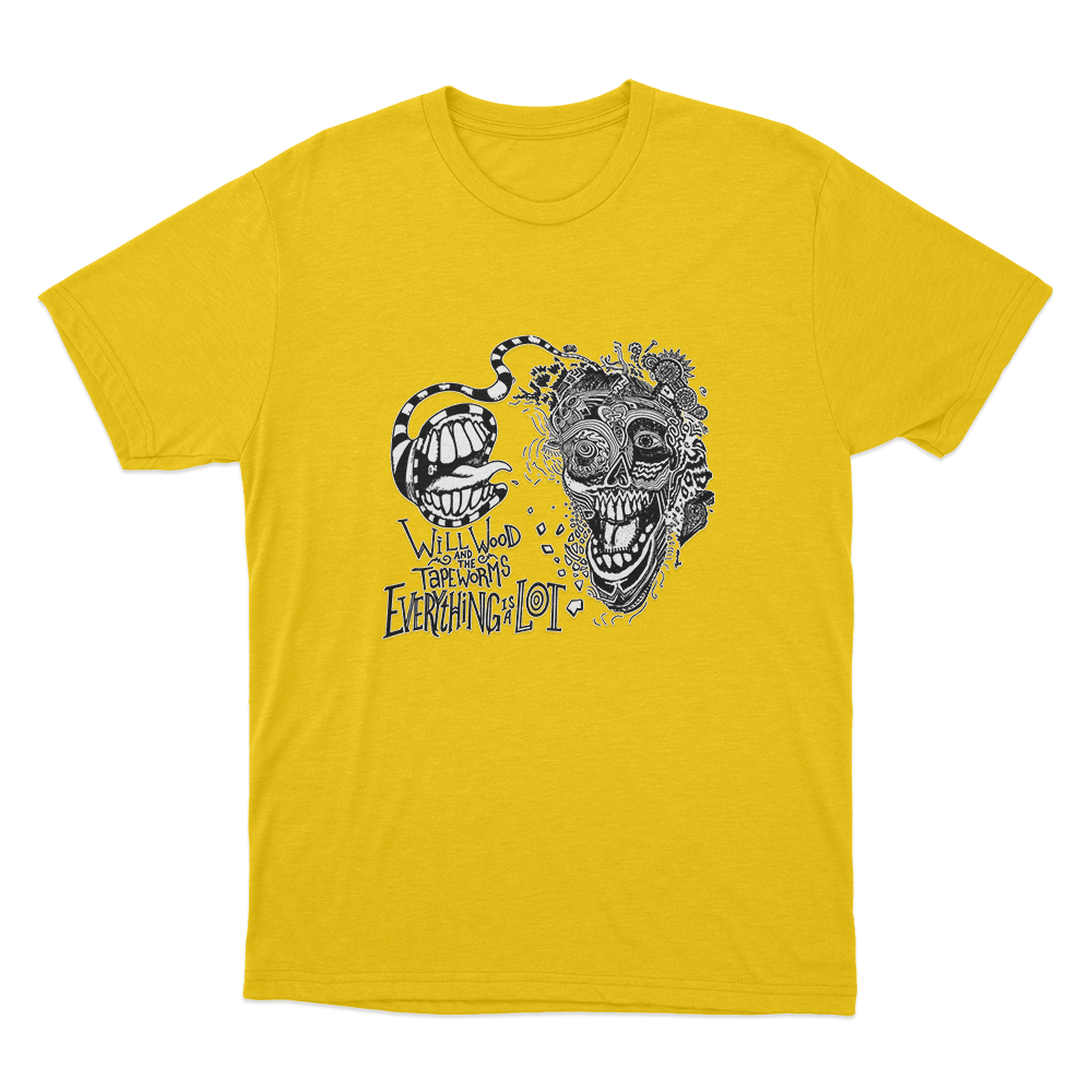 Everything Is A Lot Album Unisex T Shirt Yellow Everything Is A Lot Album Unisex T Shirt Yellow