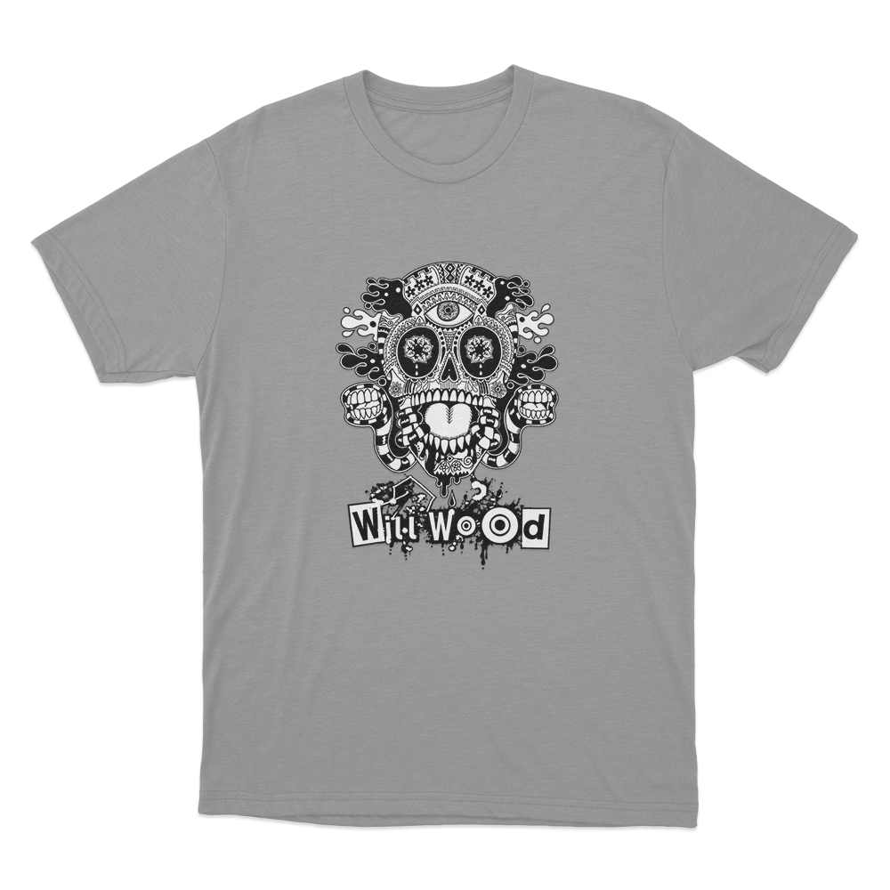 Host Skull Unisex T Shirt Grey Host Skull Unisex T Shirt Grey