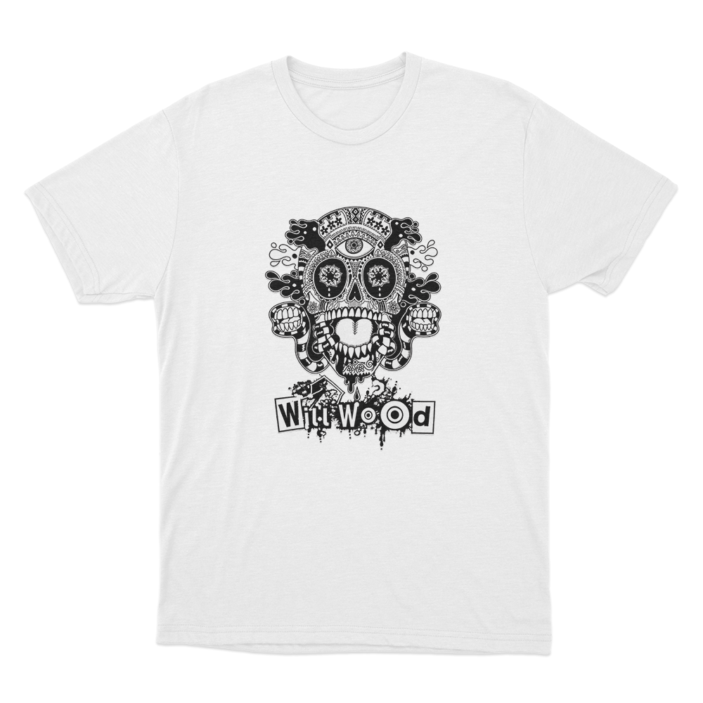 Host Skull Unisex T Shirt White Host Skull Unisex T Shirt White