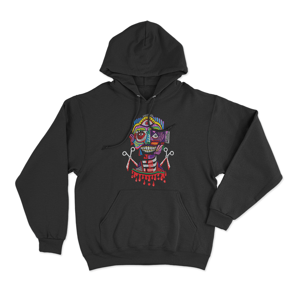 SELF-iSH Cover Unisex Hoodie Black SELF iSH Cover Unisex Hoodie Black