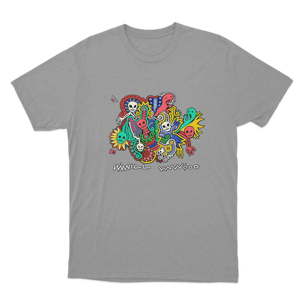 Will Wood Dybbuk Box Unisex T Shirt Grey Will Wood Dybbuk Box Unisex T Shirt Grey