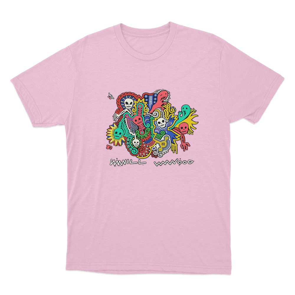Will Wood Dybbuk Box Unisex T Shirt Pink Will Wood Dybbuk Box Unisex T Shirt Pink