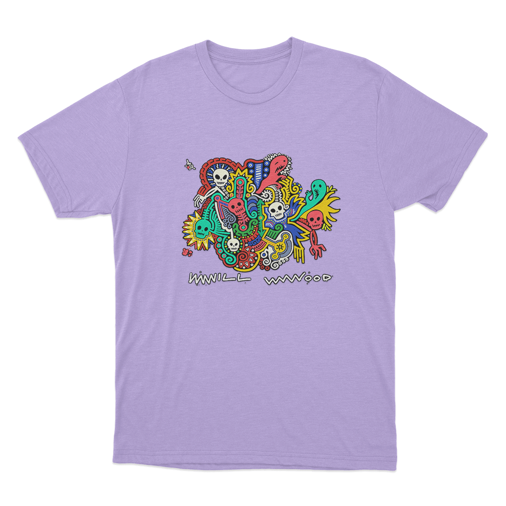 Will Wood Dybbuk Box Unisex T Shirt Purple Will Wood Dybbuk Box Unisex T Shirt Purple
