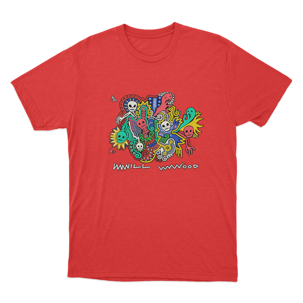 Will Wood Dybbuk Box Unisex T Shirt Red Will Wood Dybbuk Box Unisex T Shirt Red