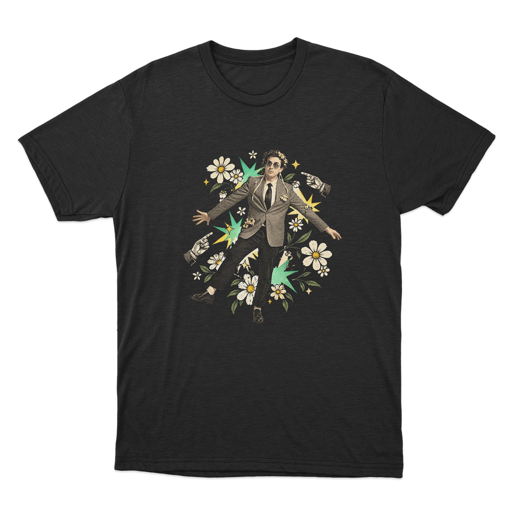 Will Wood Portrait Unisex T Shirt Black Will Wood Portrait Unisex T Shirt Black