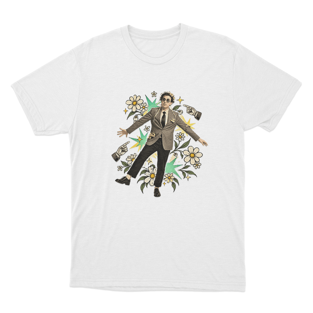Will Wood Portrait Unisex T Shirt White Will Wood Portrait Unisex T Shirt White